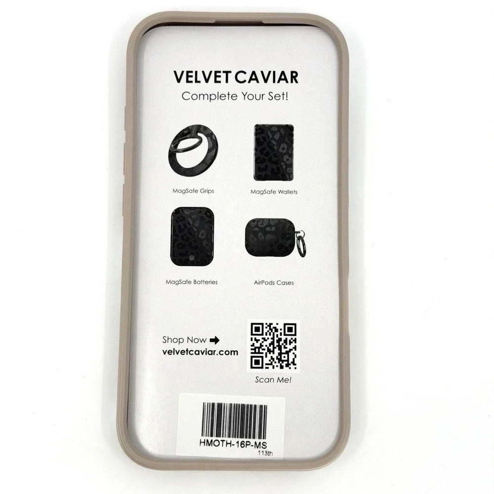 Velvet Caviar Moonlight Moth iPhone 16 Pro‎ Case MagSafe Compatible NWOT